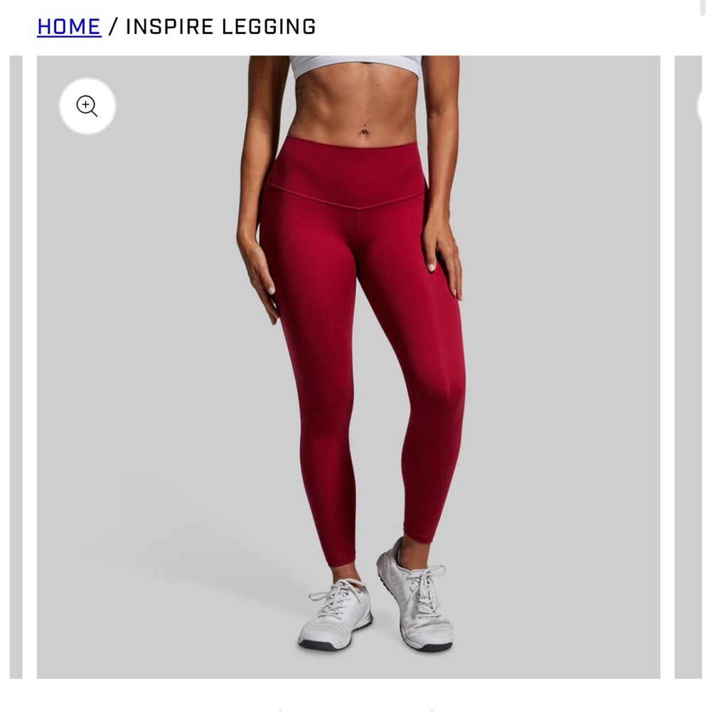 Born Primitive Inspire Legging in Cranberry